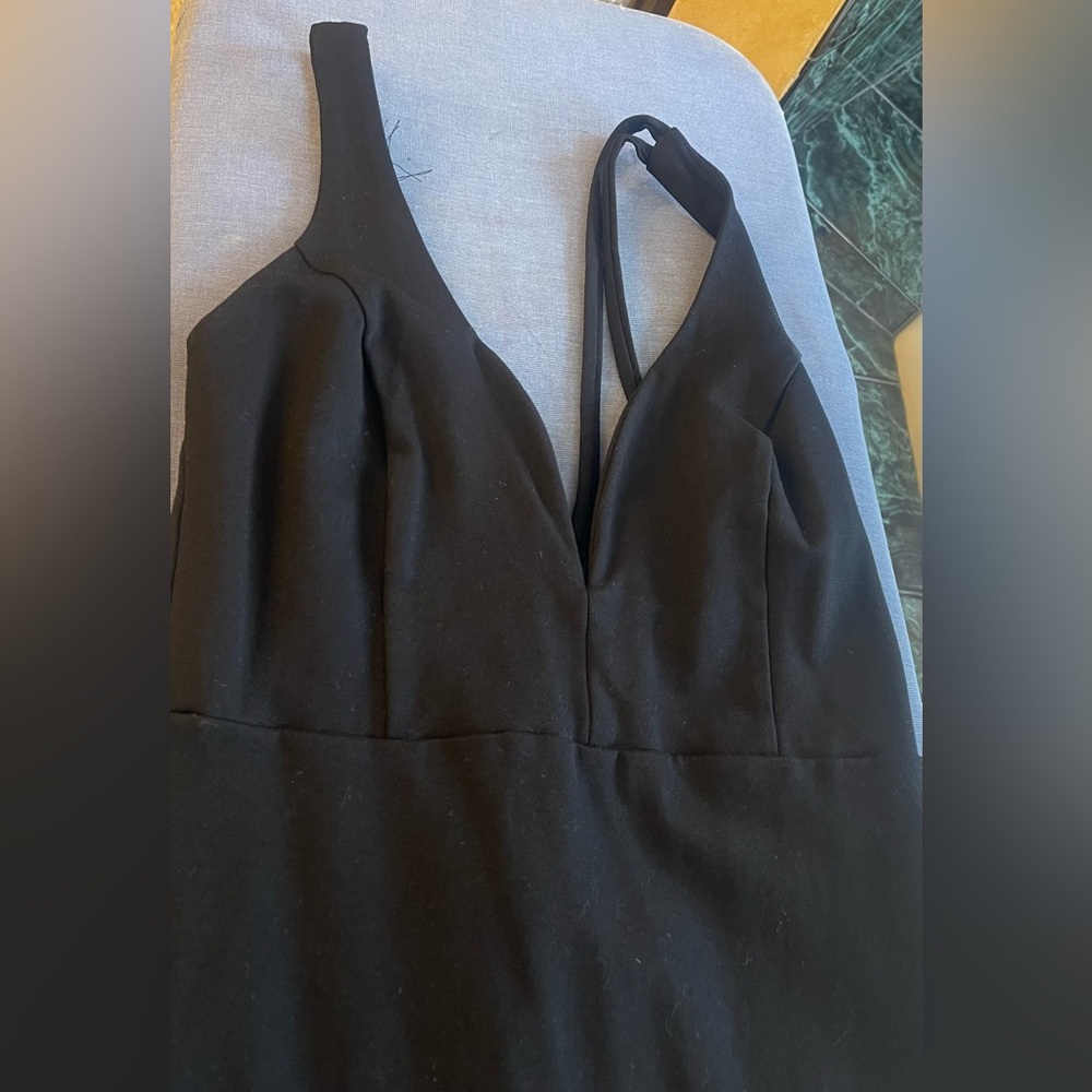 Black Backless Dress - Picture 3 of 5